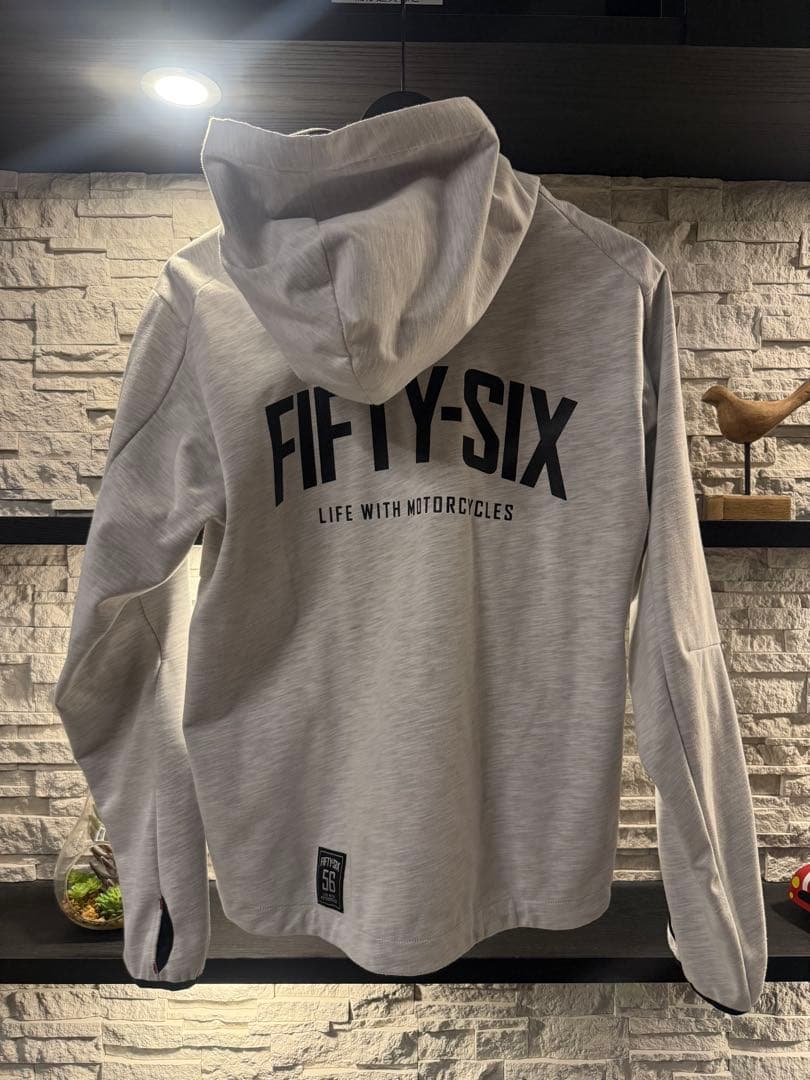 56design × KUSHITANI メンズ　M グレー　ミッドパーカー