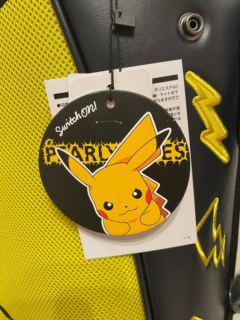 【新品未使用】パーリーゲイツ　スタンドキャディバッグ　ピカチュウ
