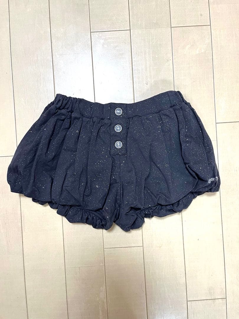 HTH ラメセットアップブラック