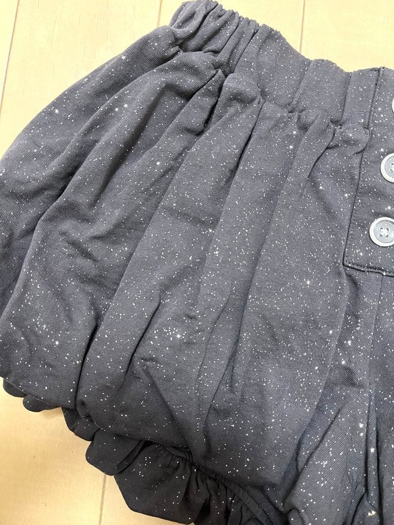 HTH ラメセットアップブラック