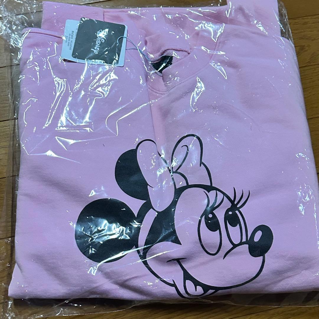 WCJ disney ミニーマウス プリント ピンク スウェット　若槻千夏