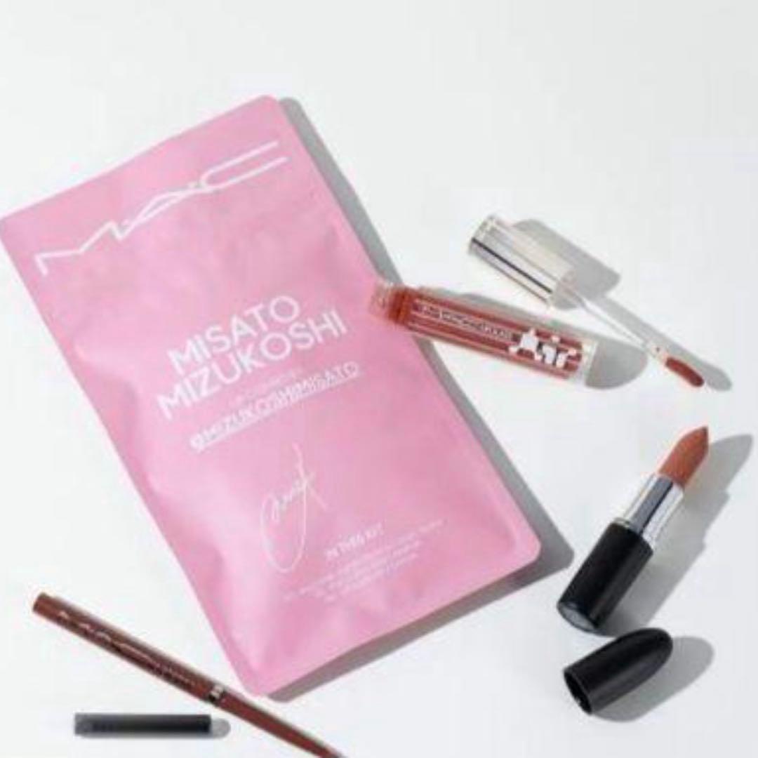 MAC 水越みさとさんコラボリップコンボ　ピンク