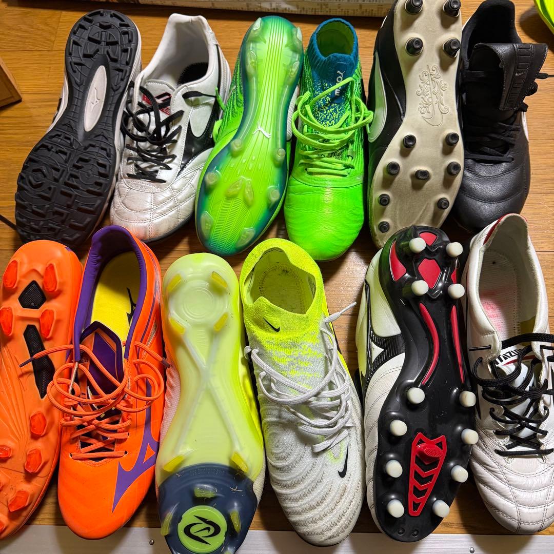サッカースパイク 27.5 ミズノ　プーマ　ナイキ