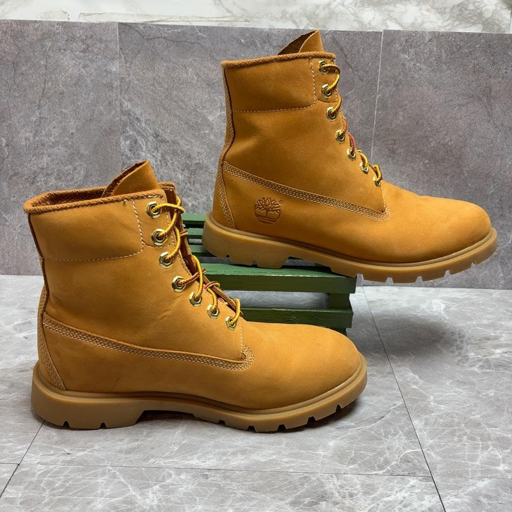 Timberland 7hole ベーシックイエローブーツ 25cm ティンバー