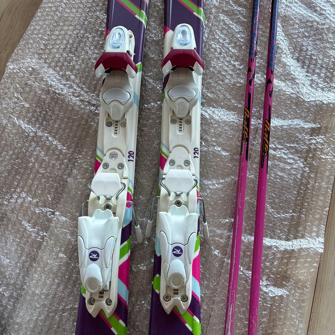 ROSSIGNOL スキーセット 120cm