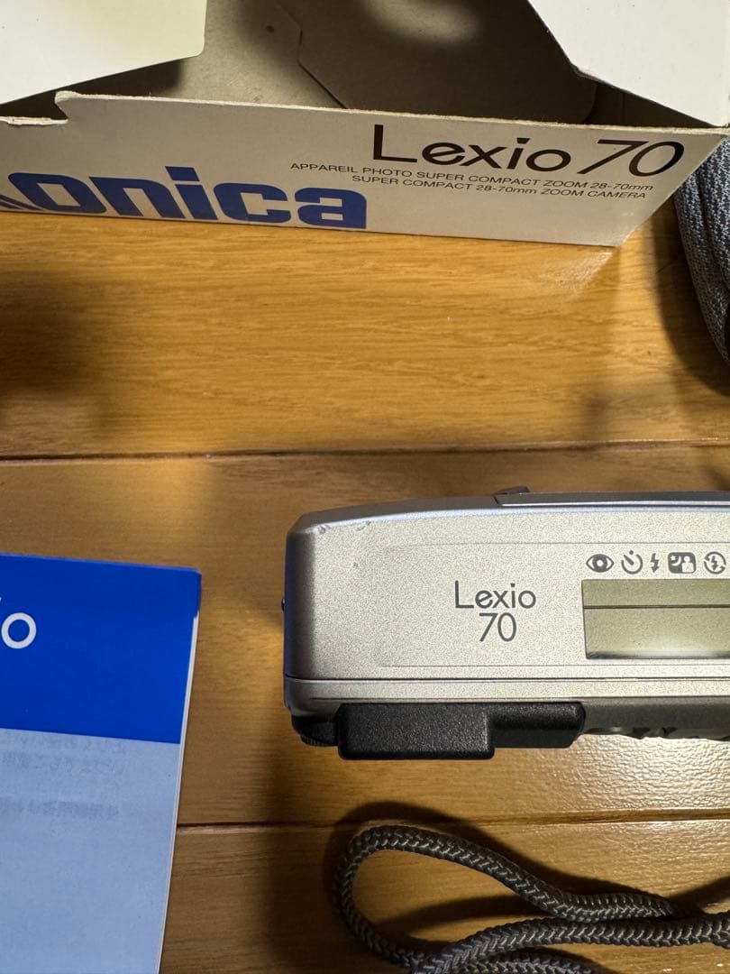 ■【美品】Konica Lexio70 コニカ フィルムカメラ 箱付