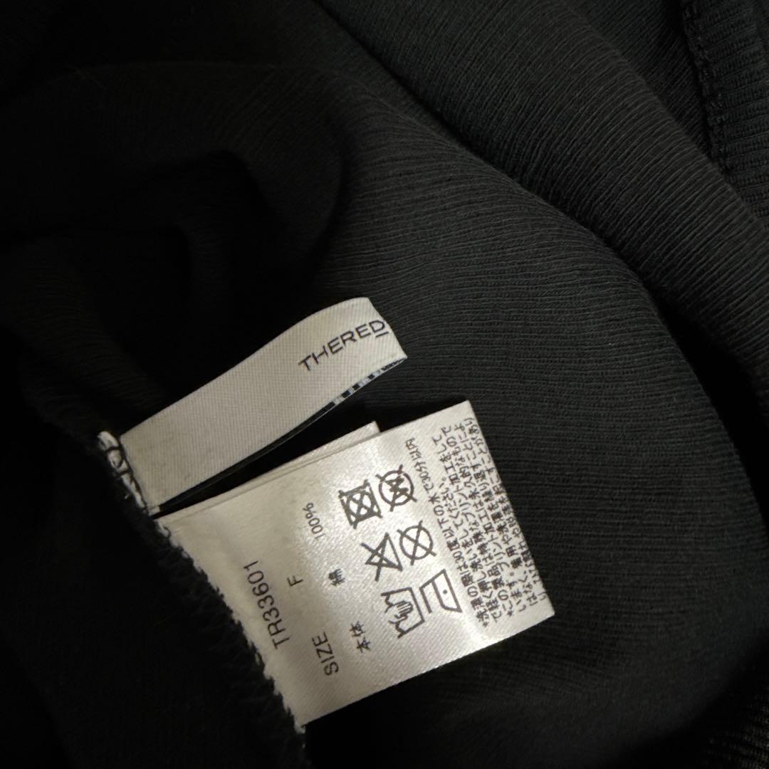 トップス theredthread S stamp tee dress Black