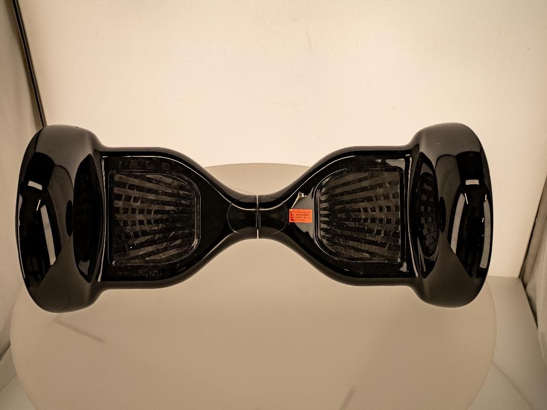 黒の電動セグウェイ オフロード対応の大径ホイール