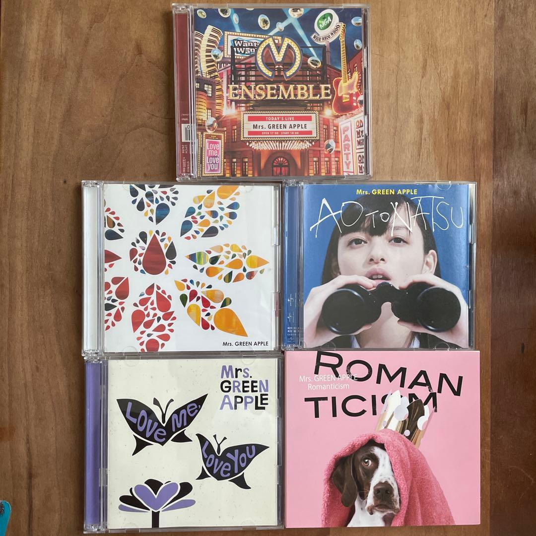 Mrs. GREEN APPLE シングルCD 5枚セット