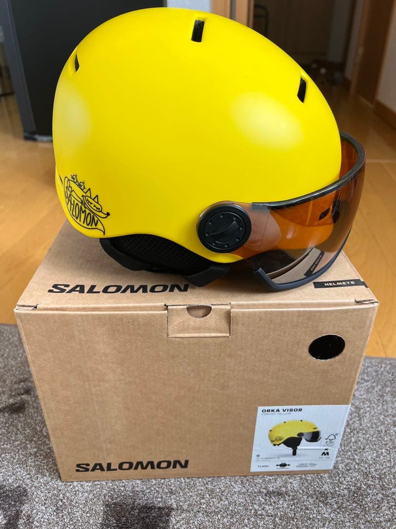 SALOMON ORKA VISOR ヘルメット
