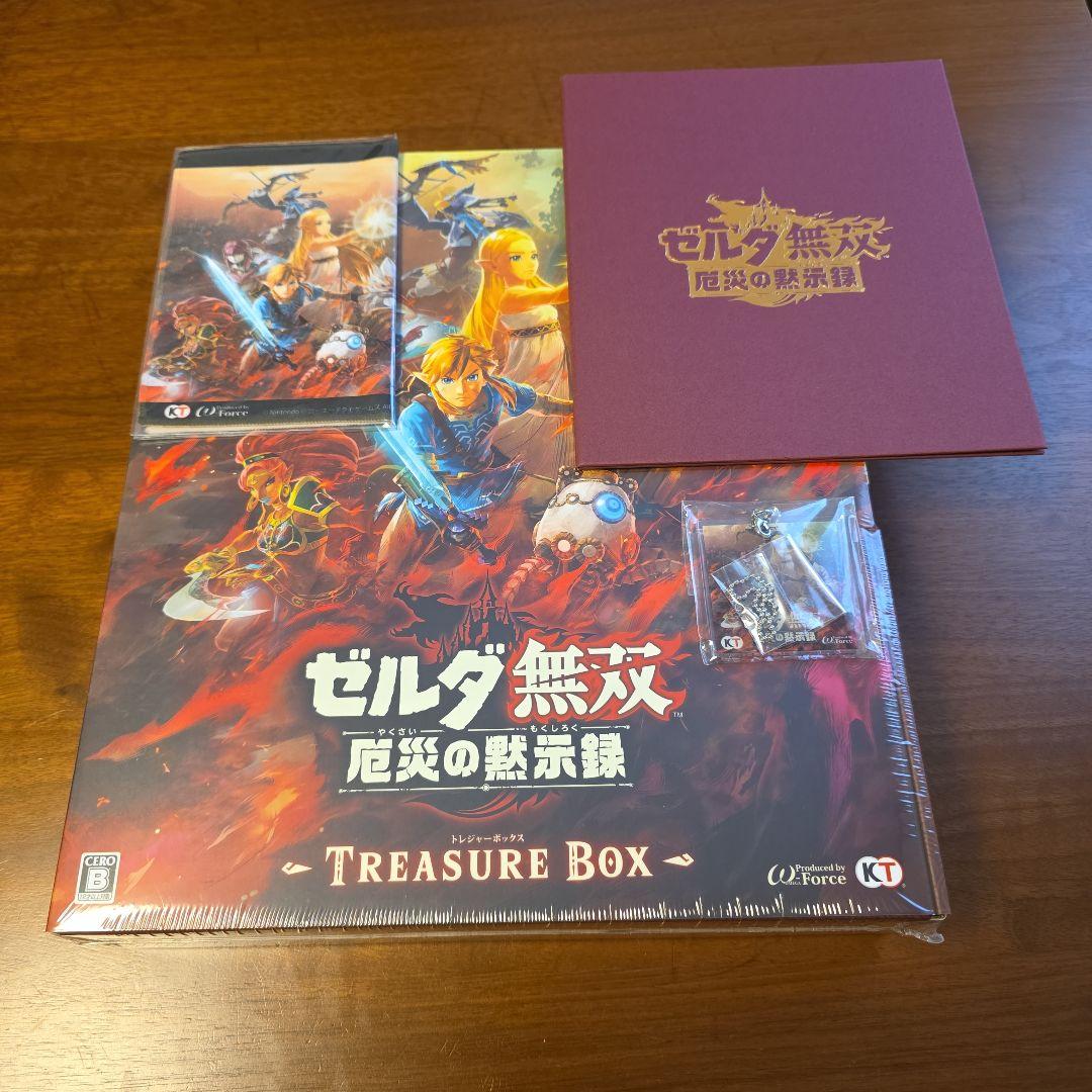合馬公式アカウント1 新品4点セット！ゼルダ無双　TREASURE BOX