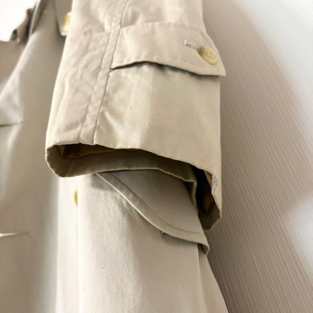 バーバリー　トレンチコート 9 M ダブル ベルト ベージュ Burberrys