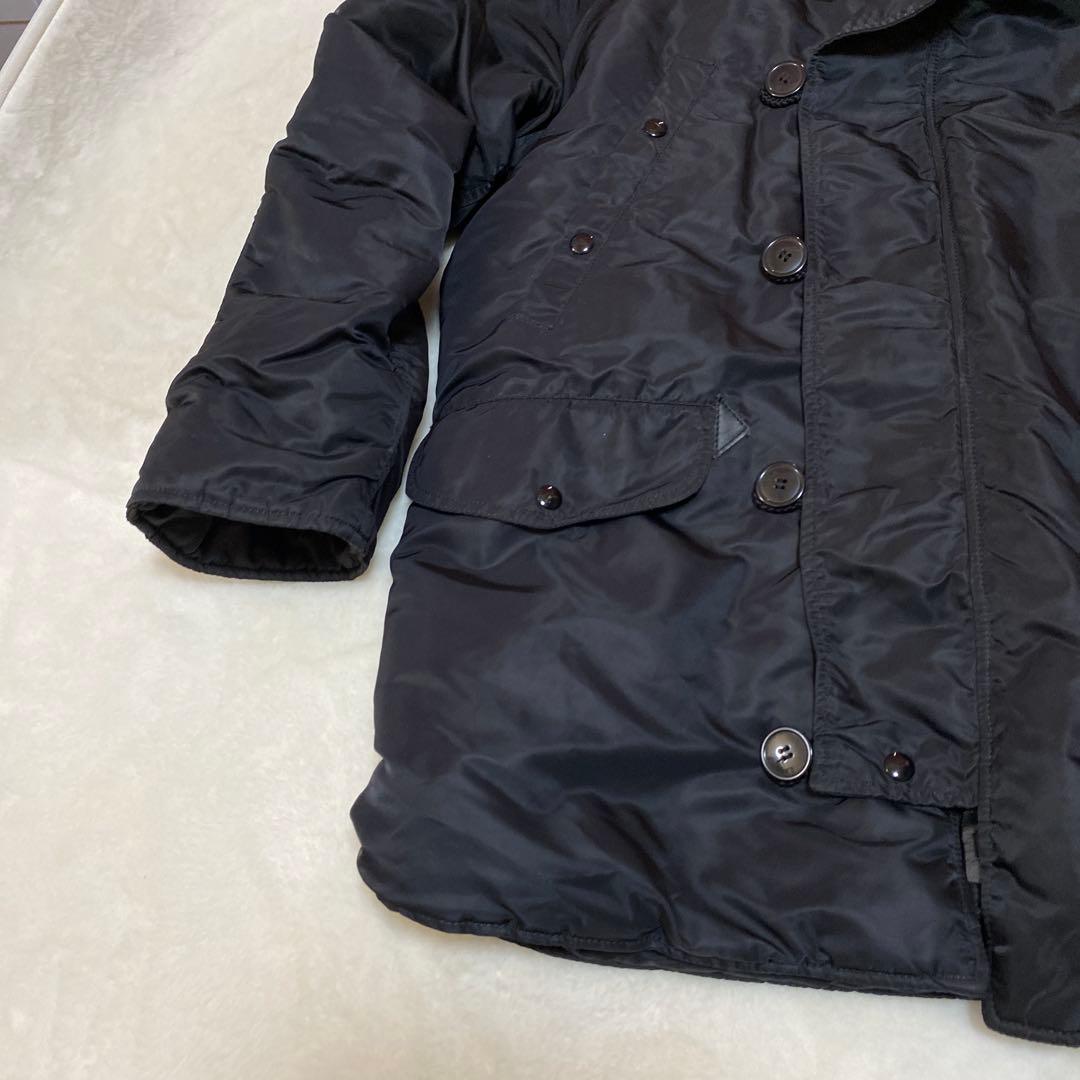 ALPHA INDUSTRIES N-3B フライトジャケット 黒 XL