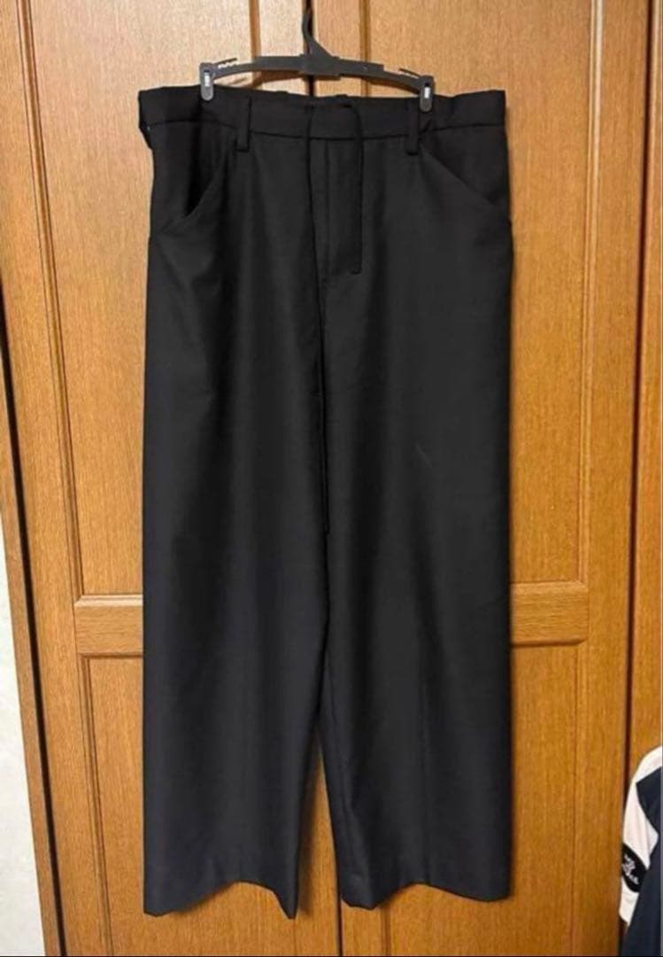 SUNSEA サンシー N.M THICKENED w/耳WIDE PANTS