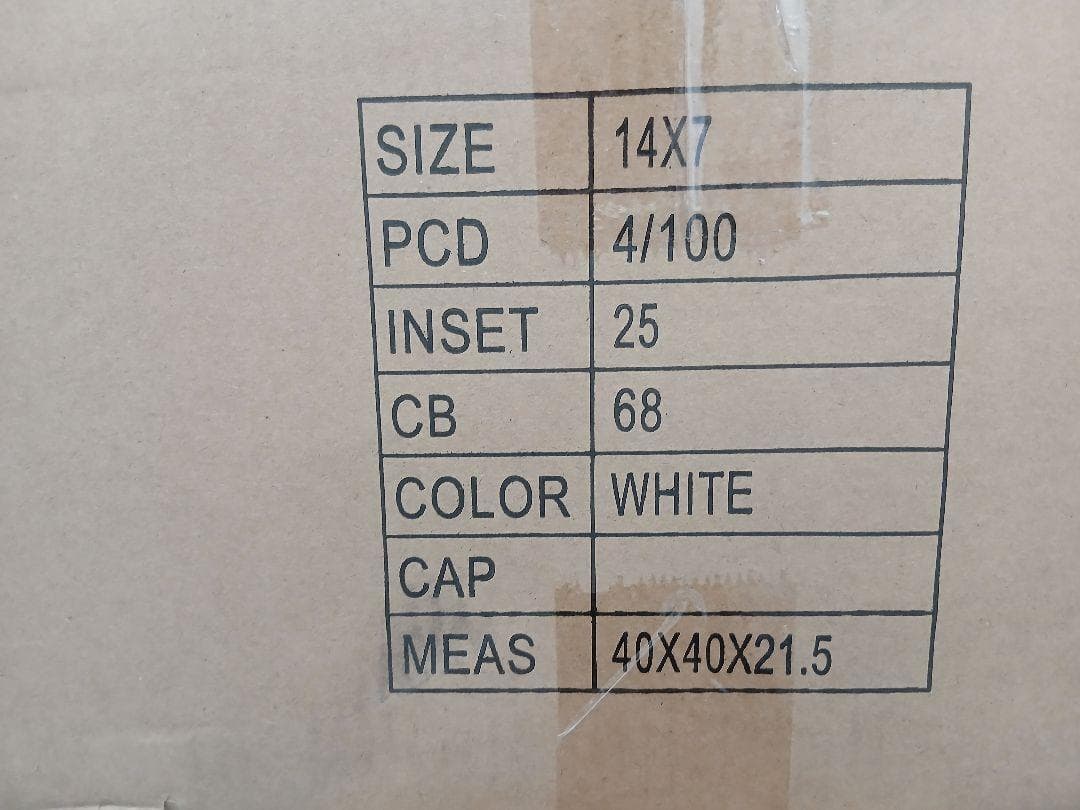 条件付送料込★新品ホイール★14×7J+25★USDM・JDM・スタンス・車高短