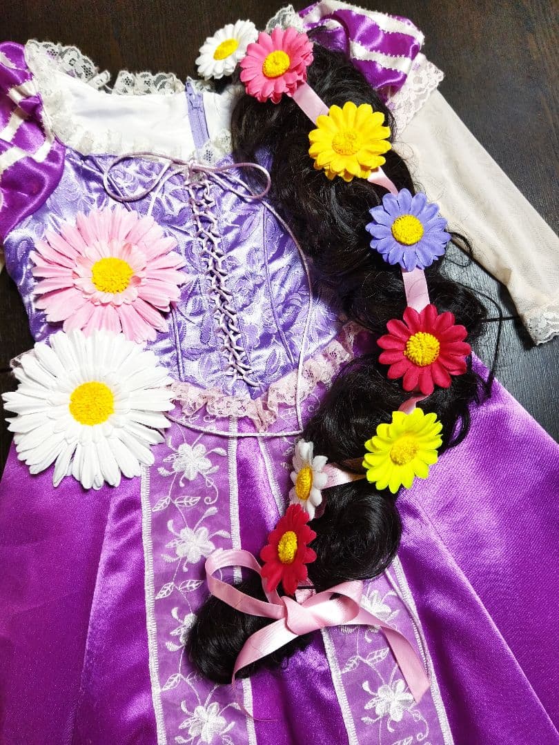 ビビディバビディブティック　ラプンツェルドレス 100