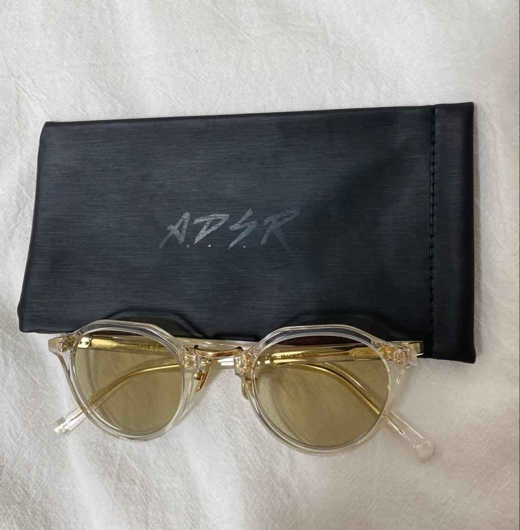 ADSR クリアフレーム サングラス