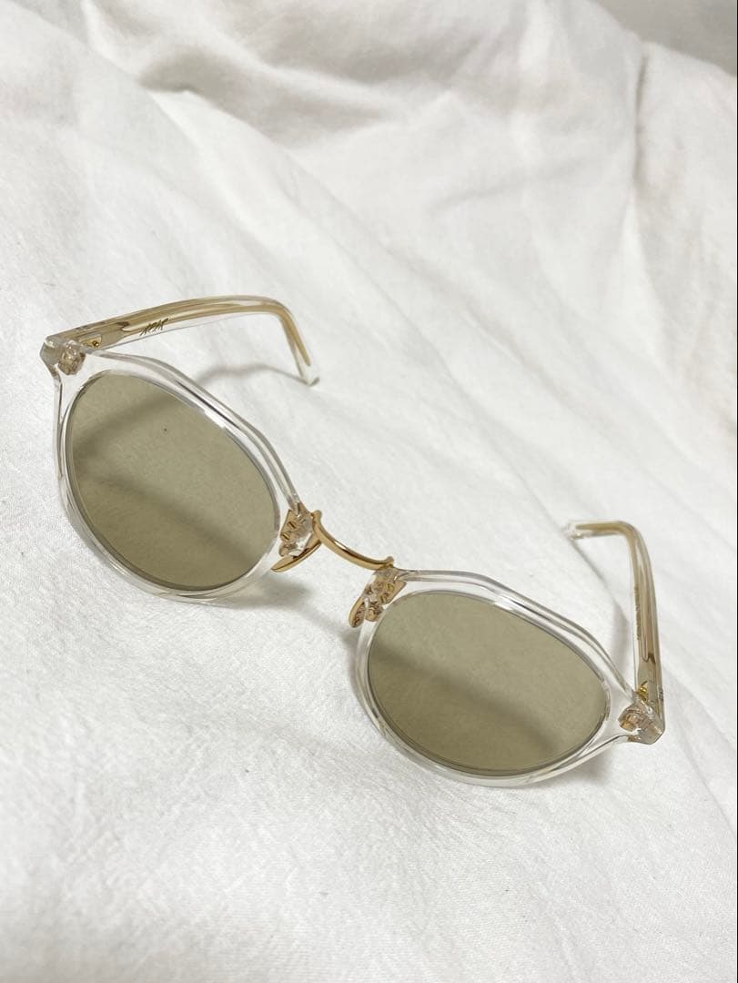 ADSR クリアフレーム サングラス