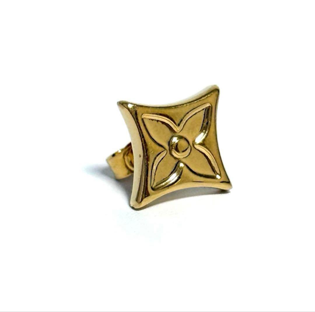 ルイ・ヴィトン ゴールド 片耳用ピアス