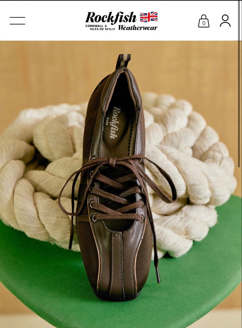 rockfishweatherwear レースアップスニーカー