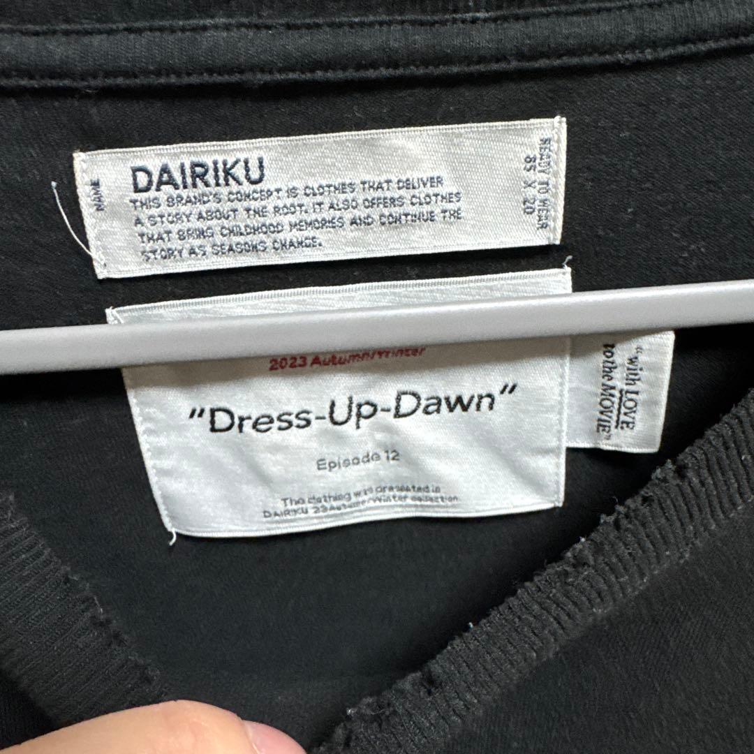 トップス DAIRIKU 23AW MOVIE TEE