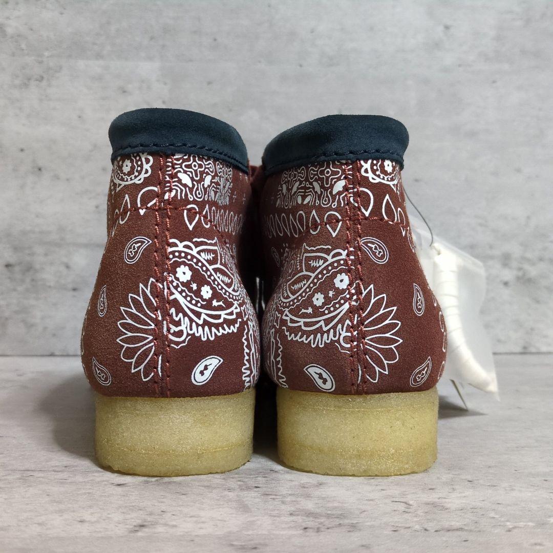 新品✨【Clarks】Wallabee☆ペイズリー☆UK7