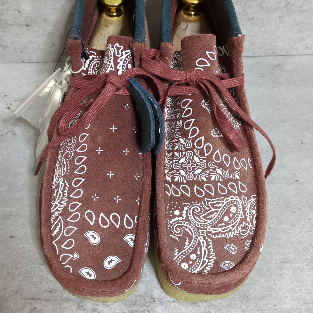 新品✨【Clarks】Wallabee☆ペイズリー☆UK7