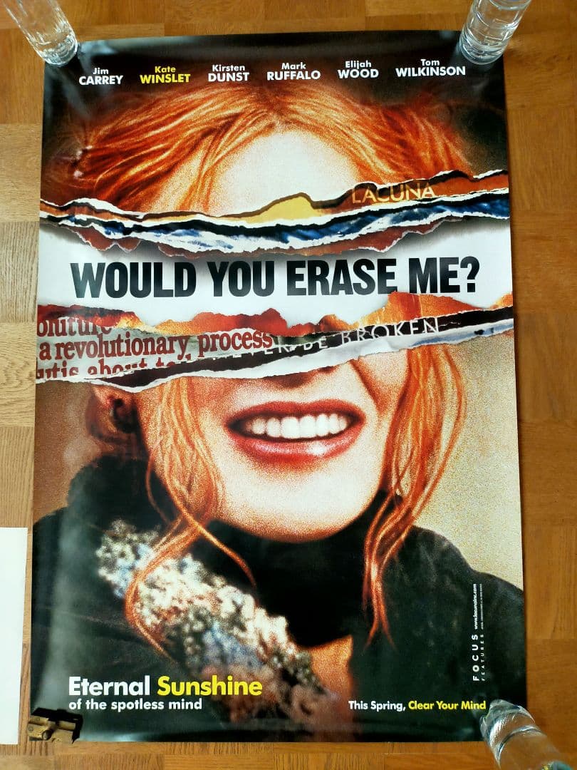 ☆着払限定☆断捨離☆エターナルサンシャイン☆反転両面仕様☆ポスター２枚セット