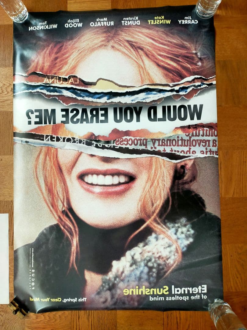 ☆着払限定☆断捨離☆エターナルサンシャイン☆反転両面仕様☆ポスター２枚セット