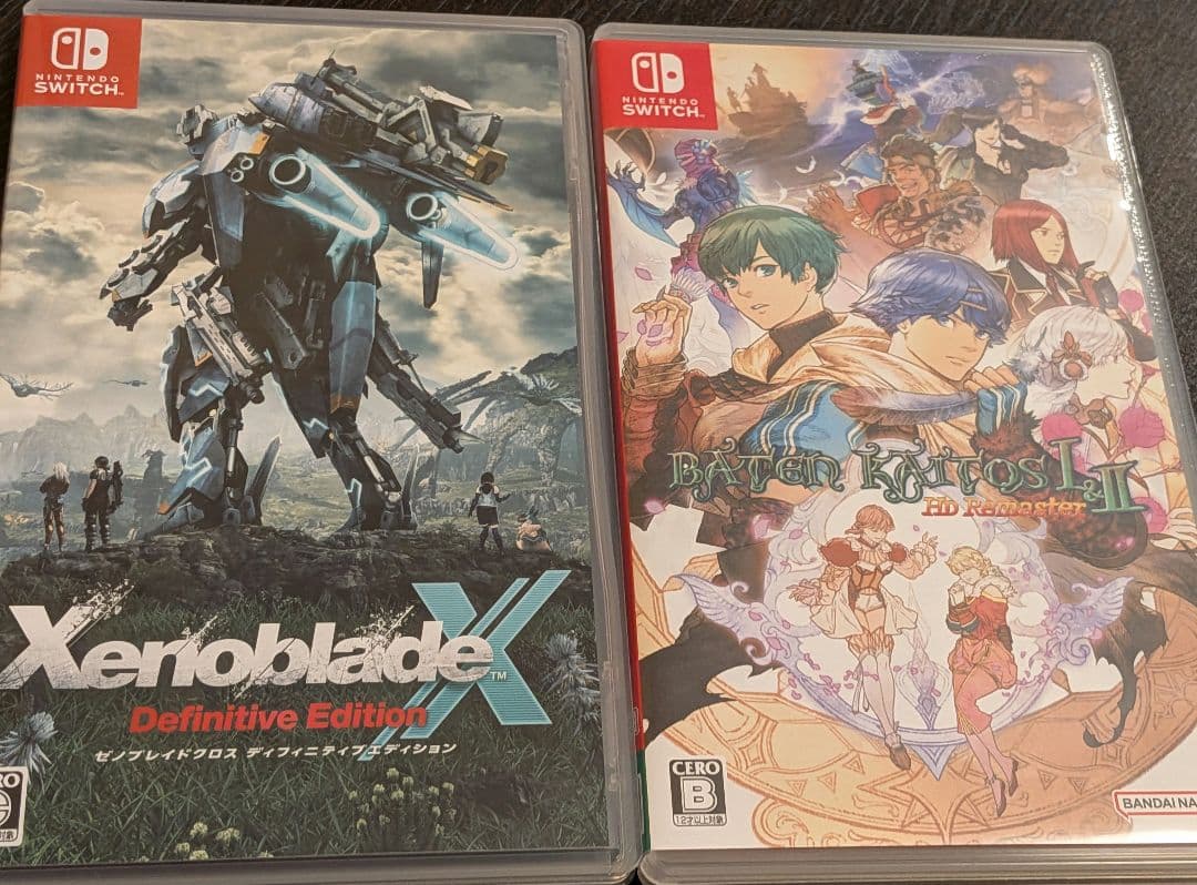 XenobladeX バテンカイトス モノリスソフト switch パッケージ