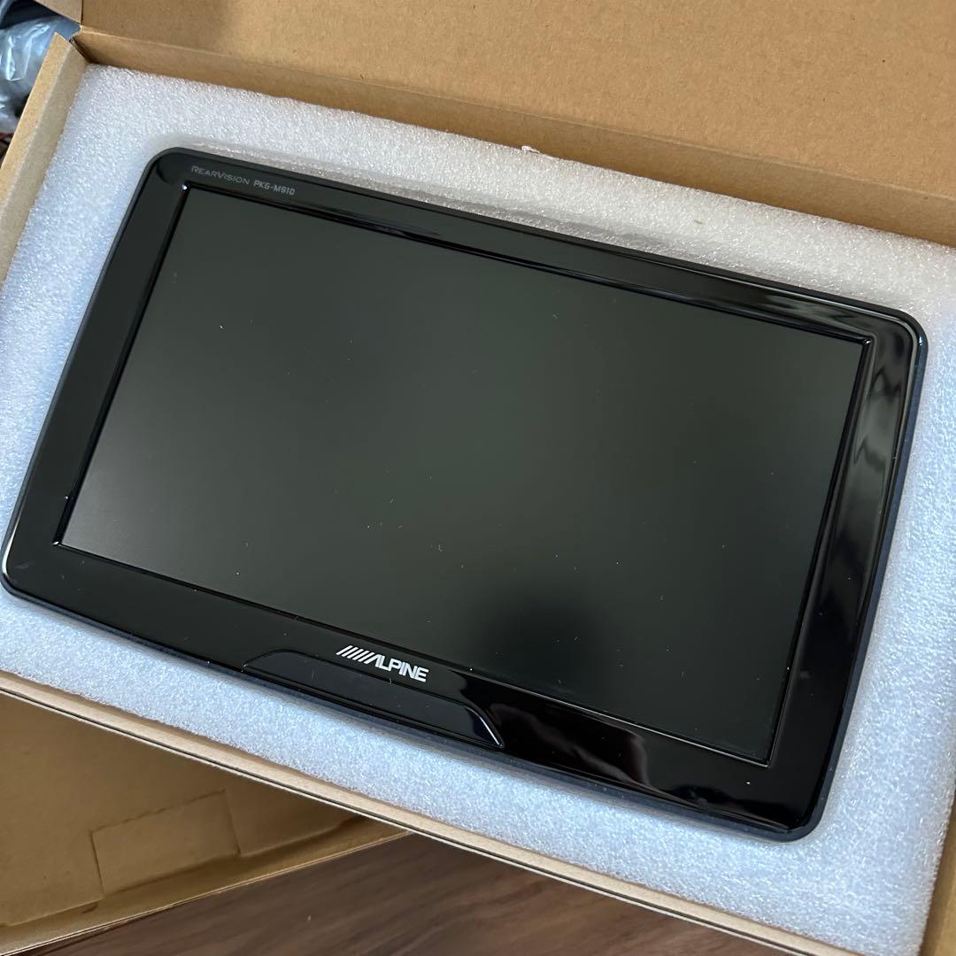 アルパイン　スリムリアビジョン 9型WVGA PKG-SB910