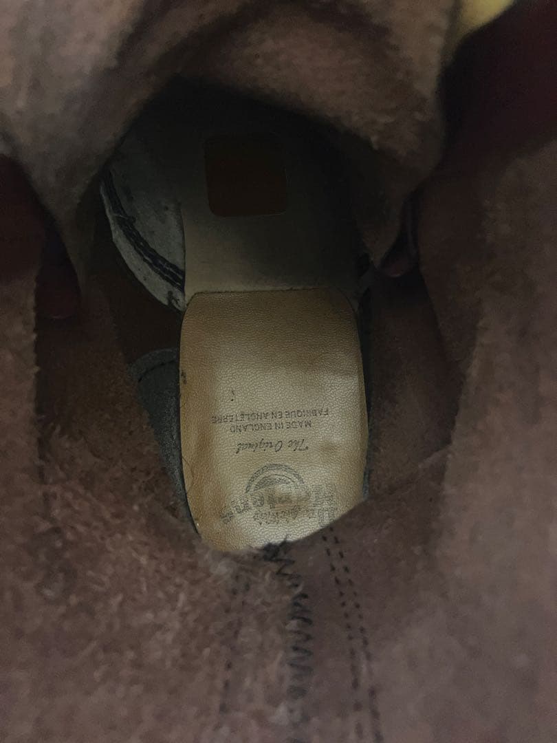 み*み様 ドクターマーチン10ホール スチールトゥ MADEINENGLAND