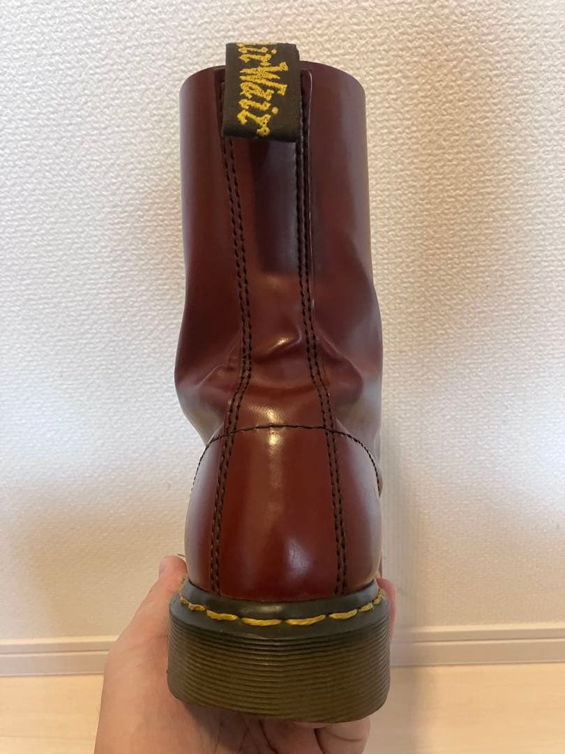 み*み様 ドクターマーチン10ホール スチールトゥ MADEINENGLAND