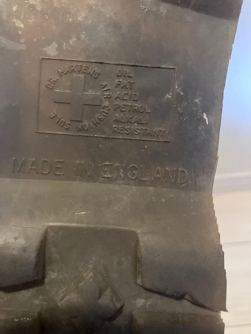 み*み様 ドクターマーチン10ホール スチールトゥ MADEINENGLAND