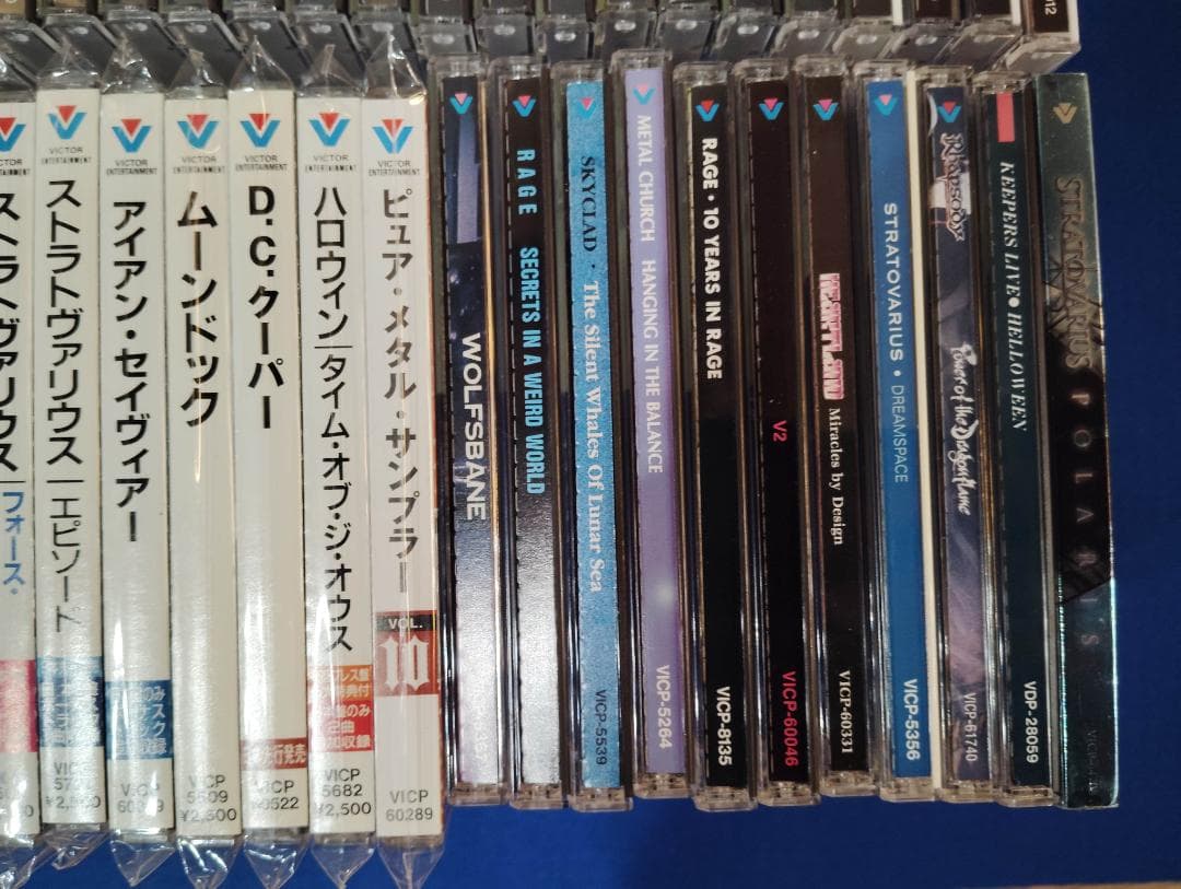中古　ヘヴィーメタル　ヘビーメタル　ハードロック　ＣＤ　まとめて　46枚