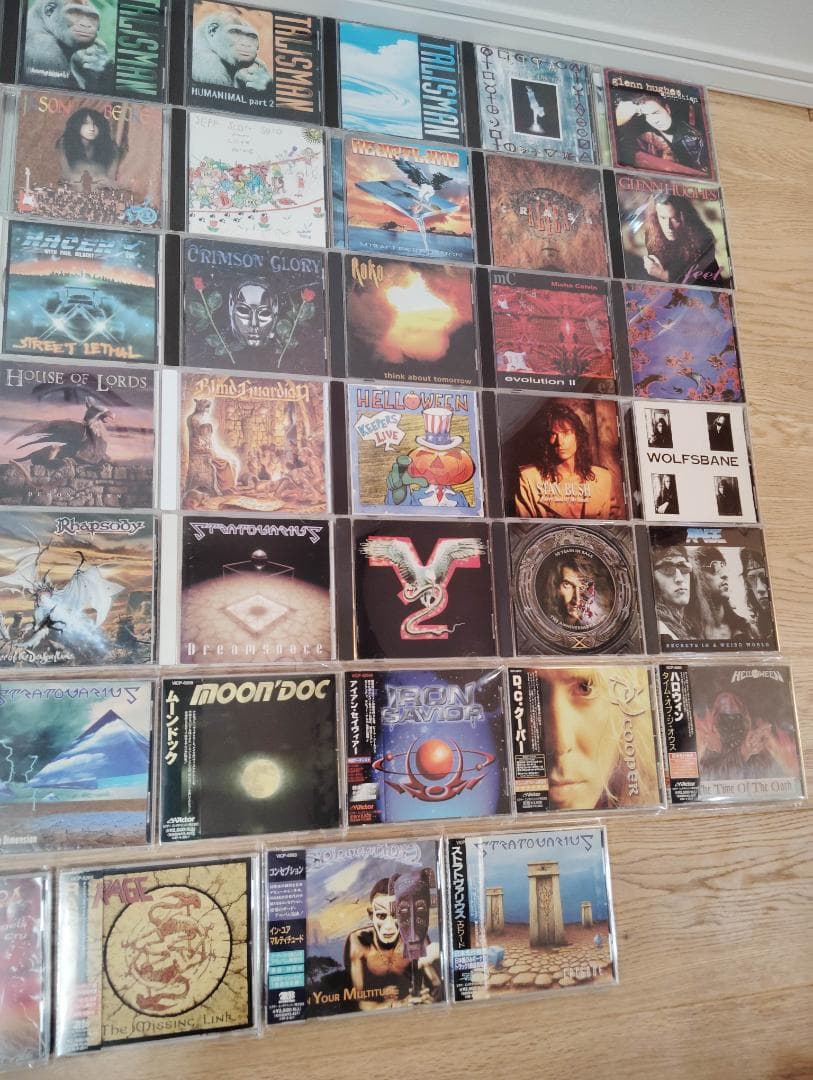 中古　ヘヴィーメタル　ヘビーメタル　ハードロック　ＣＤ　まとめて　46枚