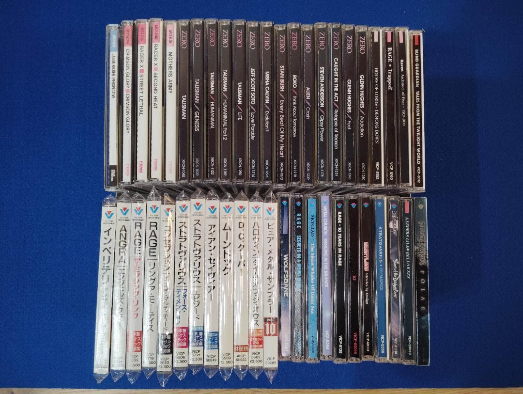 中古　ヘヴィーメタル　ヘビーメタル　ハードロック　ＣＤ　まとめて　46枚