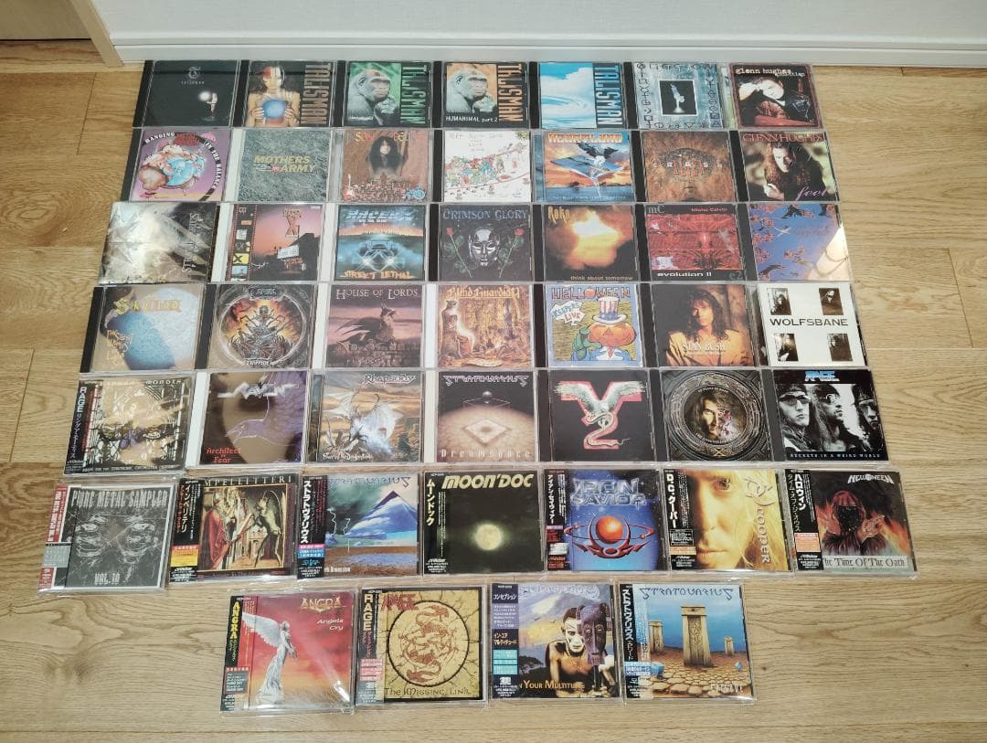 中古　ヘヴィーメタル　ヘビーメタル　ハードロック　ＣＤ　まとめて　46枚