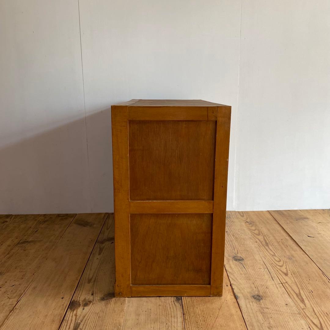 アンティーク オープンラック チェスト 本棚 食器棚 昭和レトロ z858