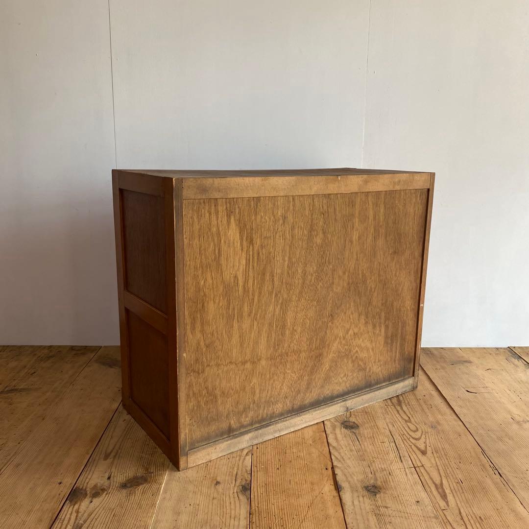 アンティーク オープンラック チェスト 本棚 食器棚 昭和レトロ z858