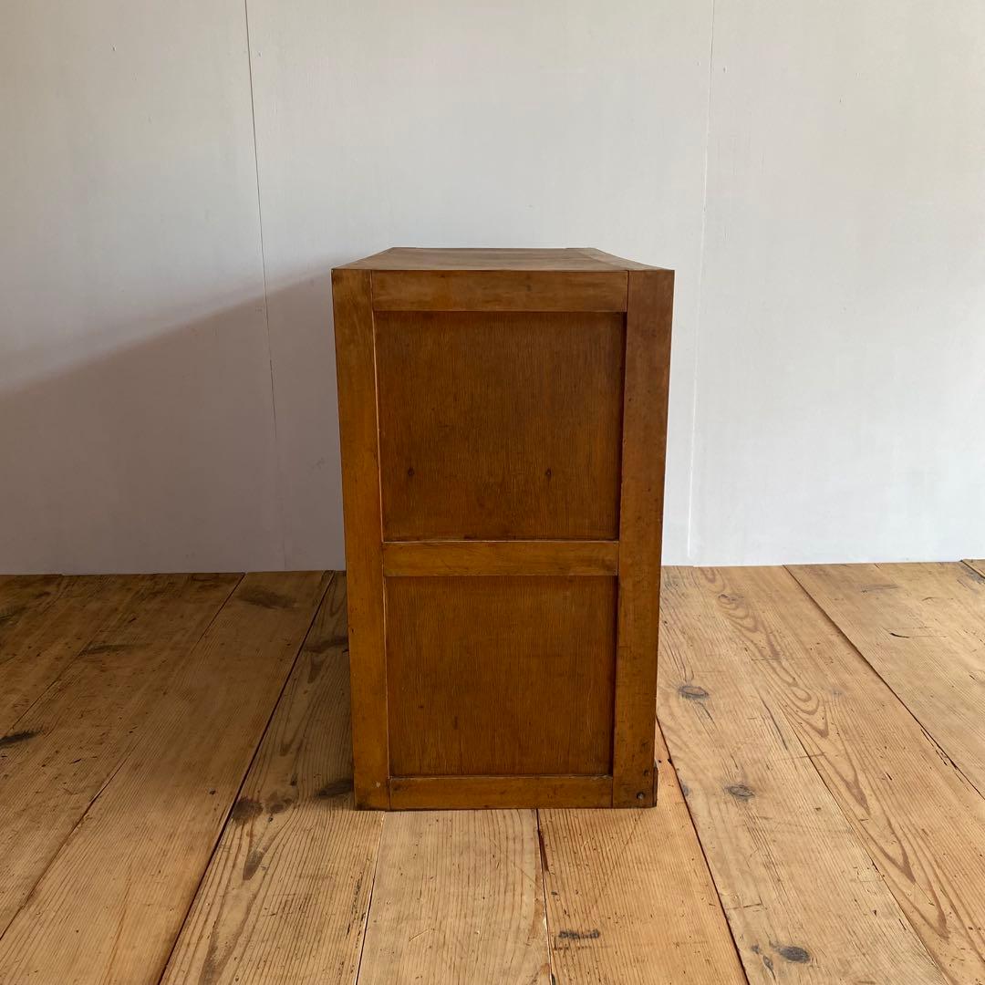 アンティーク オープンラック チェスト 本棚 食器棚 昭和レトロ z858