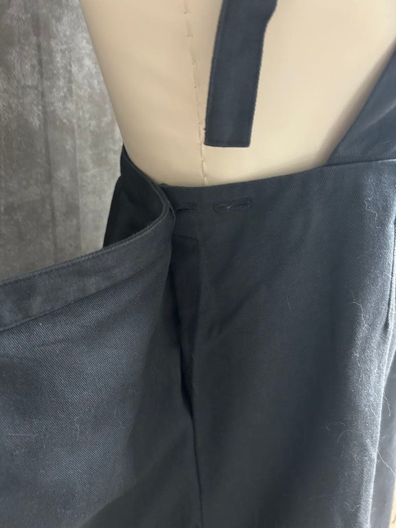 アニエスベー　エプロン ダークグレー ワンピース　ジャンパースカート　To.b