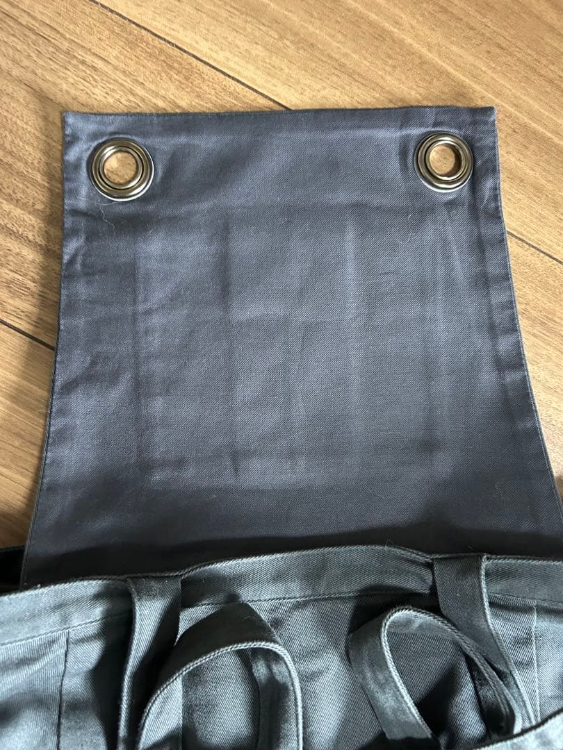 アニエスベー　エプロン ダークグレー ワンピース　ジャンパースカート　To.b