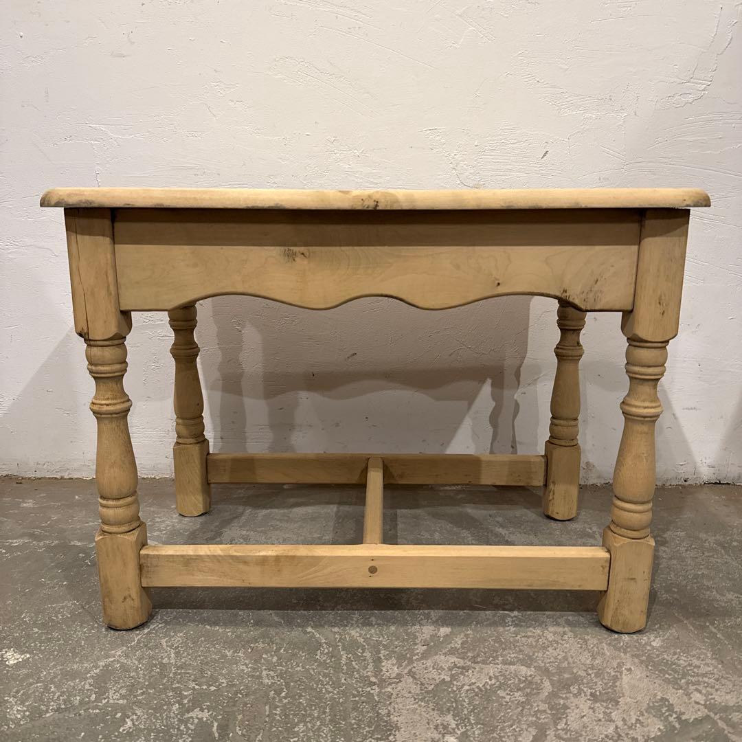 年末年始saleヴィンテージ　木製サイドテーブル　剥離