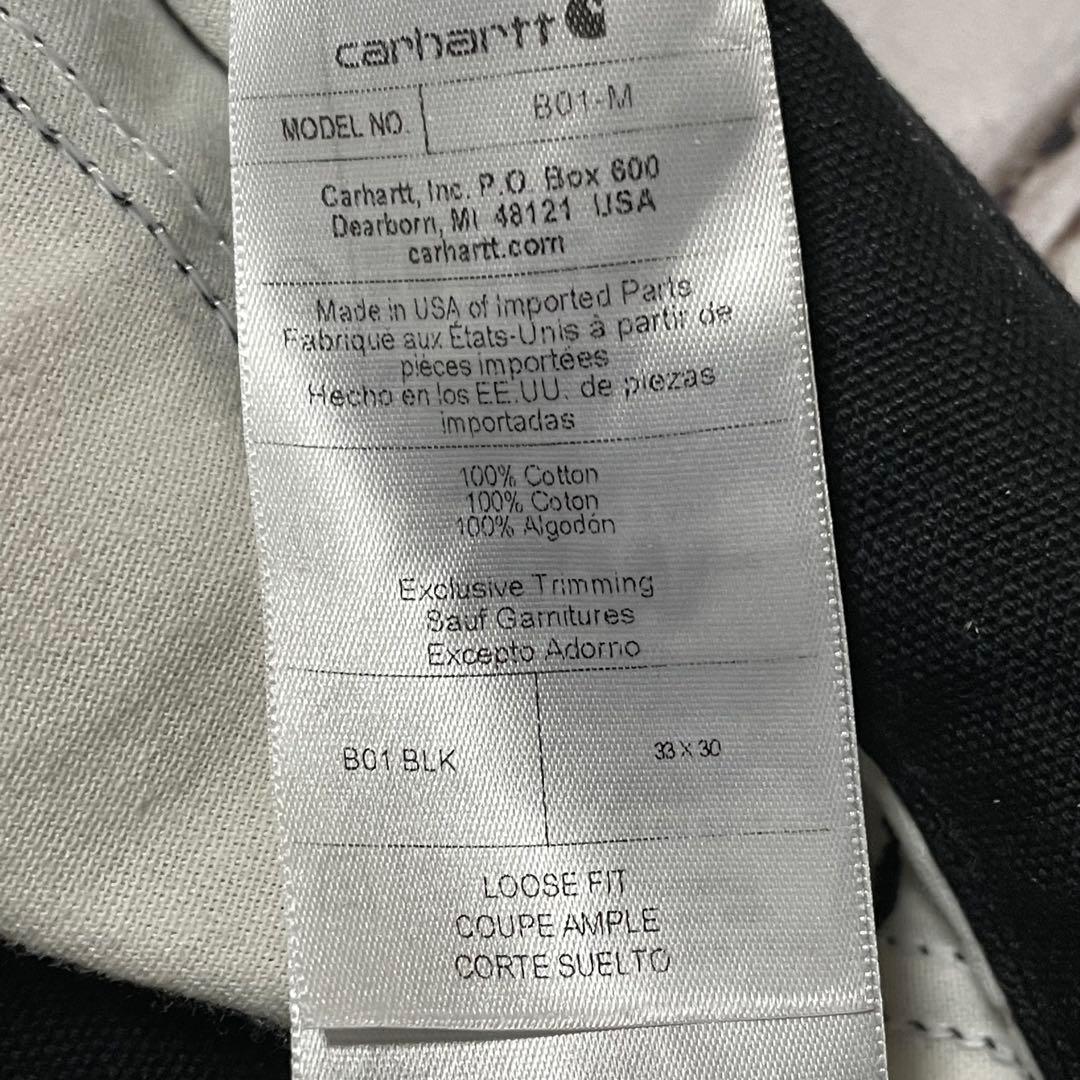 USA製33×30 Carhartt Double Kneeカーハートダブルニー