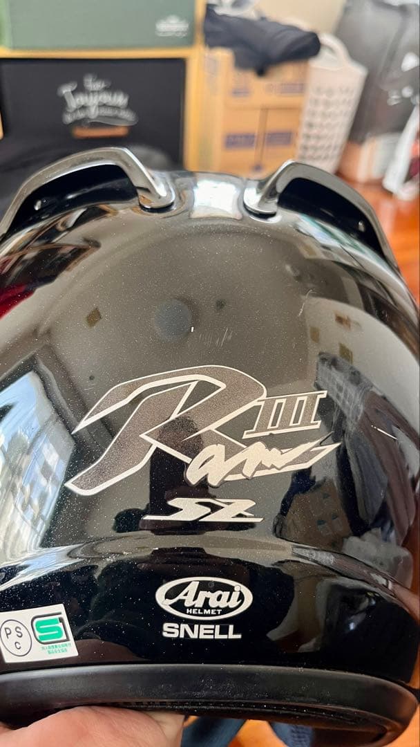 Arai R3 AM SZ ヘルメット 57–58cm ミラーシールド付
