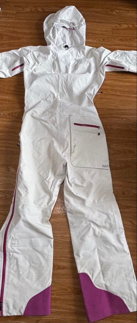 スキー、ボード、ウェア、ホワイト、パープル