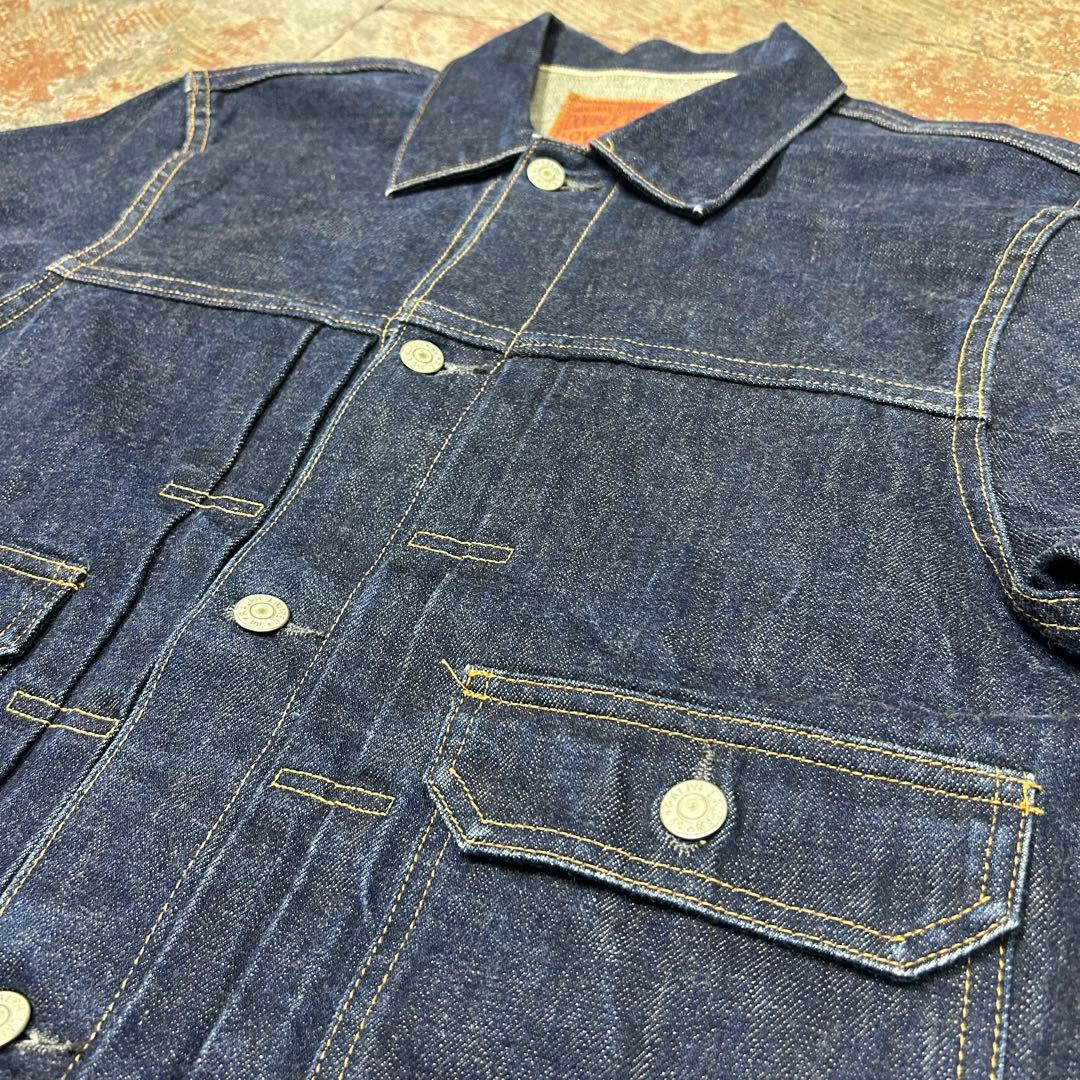 ら*ん様 RRL 2ndタイプ デニムジャケット lot036 USA製 M 真