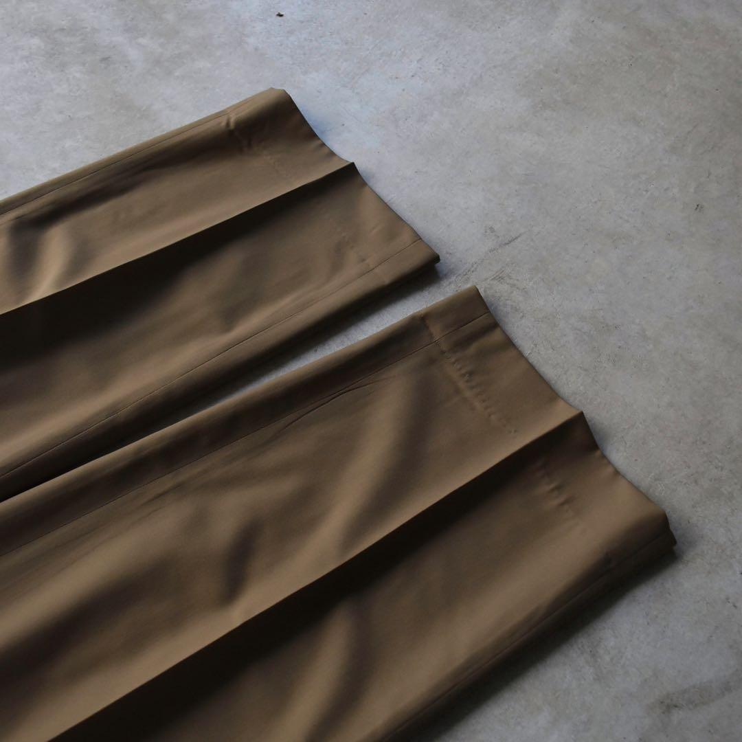 90s ラルフローレン ギャバジンウール ツータックスラックス W35 L30