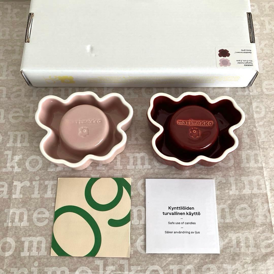 SALE マリメッコ　ウニッコ　60th キャンドルホルダー　新品